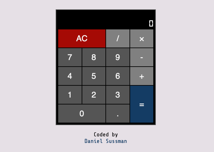 Calculator screenshot